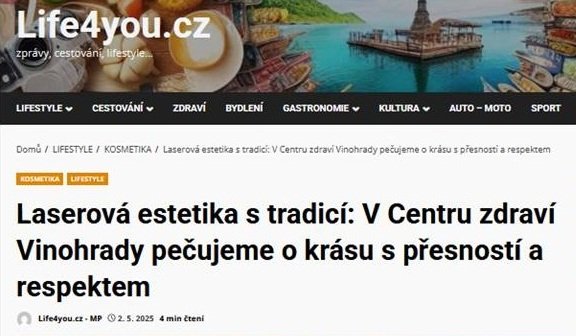 Článek - Laserová estetika s tradicí Článek - Laserová estetika s tradicí