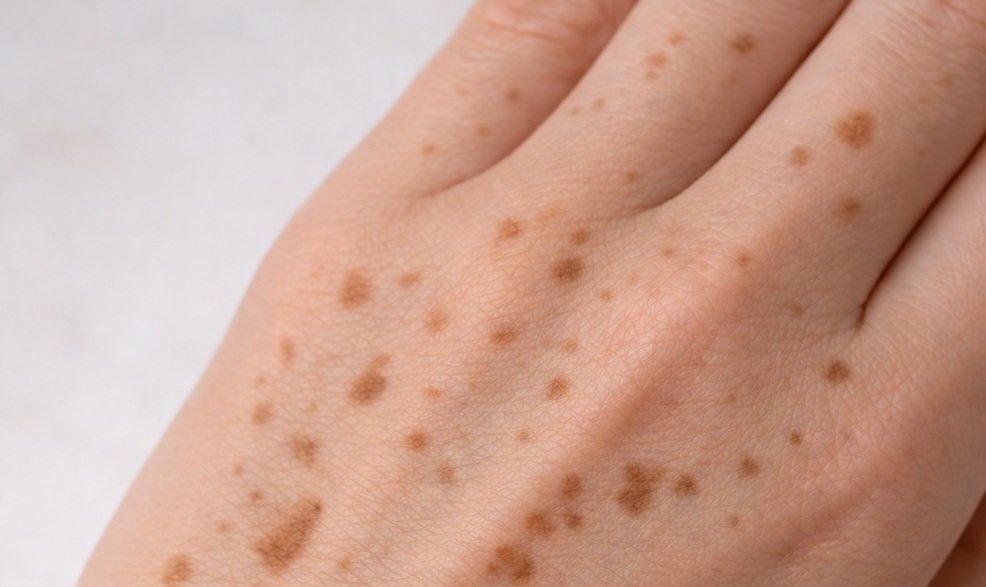 Zbavte se pigmentových skvrn na rukou