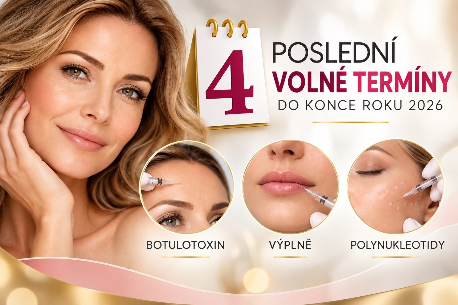 Poslední 4 termíny 2026 – ošetření korektivní dermatologie